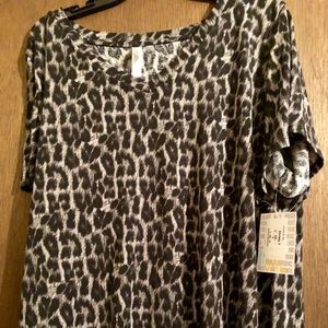 Lularoe 3X Irma. Animal Print. Brand new w/ tags!
